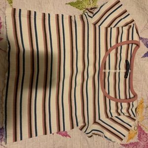 Striped baby tee top